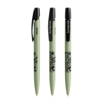 BIC®-balpen met 100% biologisch afbreekbare body en blauwe inkt kleur groen
