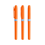 Plastic markeerstift met rubberen grip, meerdere kleuren Brite Liner® kleur oranje