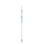 BIC® potlood van gerecycled materiaal, geslepen punt kleur doorzichtig wit