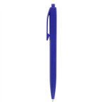 Plastic balpen met drukmechanisme en blauwe schrijfinkt BIC® kleur donkerblauw