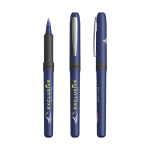 Ergonomische plastic rollerpen met sneldrogende blauwe inkt BIC® kleur marineblauw