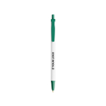 Gerecyclede plastic bpen met groot drukoppervlak en zwarte inkt BIC® met afdrukgebied
