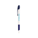 Balpen van gerecycled plastic met zachte grip en zwarte inkt BIC® met afdrukgebied