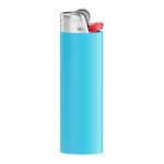 BIC® J26 kunststof aansteker met hoge veiligheid en duurzaamheid kleur cyaan blauw