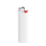 Plastic aansteker met slank ontwerp en stabiele vlam BIC® J23 kleur wit