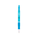 Plastic pen met translucente behuizing en blauwe inkt Click BIC® met afdrukgebied