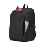 Reisrugzak met volledige opening en vak, inhoud 25 L, 16'' kleur zwart zevende weergave