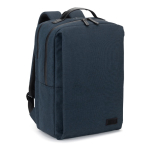 Laptoprugzak met gewatteerde vakken 20 L en 17,3'' kleur blauw eerste weergave