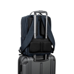 Laptoprugzak met gewatteerde vakken 20 L en 17,3'' kleur blauw zevende weergave