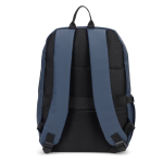 Rugzak van synthetisch leer met waterdichte ritsen voor pc 16” kleur blauw tweede weergave