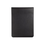 Stevige laptophoes van synthetisch leer, formaat 14” kleur zwart tweede weergave
