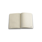 A6 notitieboek met harde kaft, ideaal voor sublimatie, gelinieerde pagina’s kleur wit derde weergave