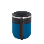 Reismok met dubbele wand, matte afwerking en antislipbasis 400 ml kleur blauw tweede weergave