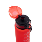 Matte rubberen RPET drinkfles met motiverende teksten 1,06 ml kleur rood derde weergave