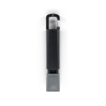 Oplaadbare USB-C-zaklamp met LED- en COB-lichtmodi 2 W 800 mAh kleur zwart tweede weergave