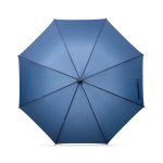 Grote windbestendige paraplu met halfautomatische opening Ø134,5 kleur blauw eerste weergave