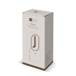 Draagbare bladloze ventilator met LED-licht in 6 kleuren en 4 standen kleur beige zevende weergave