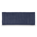 Anti-stressbal van PU-schuim in vierkante zeecontainer vorm kleur donkerblauw vierde weergave