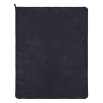 Polyester microvezeldeken met sublimatie in full colour 500 g/m² kleur zwart vierde weergave