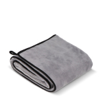 Polyester microvezeldeken met sublimatie in full colour 500 g/m² kleur grijs tweede weergave