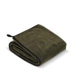 Polyester microvezeldeken met sublimatie in full colour 500 g/m² kleur olijfgroen tweede weergave