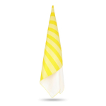 RPET strandhanddoek met sneldrogende technologie 100x180cm kleur geel vierde weergave