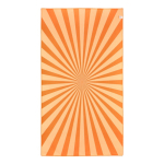 RPET strandhanddoek met sneldrogende technologie 100x180cm kleur oranje vijfde weergave