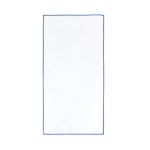 RPET handdoek met sneldrogende technologie en zakje 40x80 cm kleur blauw zesde weergave
