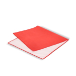 RPET handdoek met sneldrogende technologie en zakje 40x80 cm kleur rood derde weergave