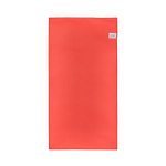 RPET handdoek met sneldrogende technologie en zakje 40x80 cm kleur rood vijfde weergave