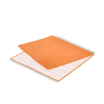 RPET handdoek met sneldrogende technologie en zakje 40x80 cm kleur oranje derde weergave