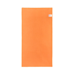 RPET handdoek met sneldrogende technologie en zakje 40x80 cm kleur oranje vijfde weergave
