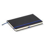 A5-notitieboek met harde PU-kaft voor lasergravure kleur blauw vijfde weergave