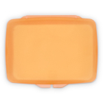 Set eendosis zeepblaadjes in plastic etui 20 stuks kleur oranje derde weergave