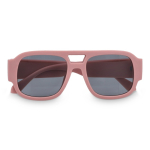 Zonnebril van gerecycled hard plastic met UV400-bescherming kleur rose paztel tweede weergave