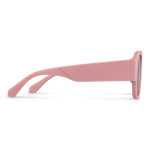 Zonnebril van gerecycled hard plastic met UV400-bescherming kleur rose paztel derde weergave