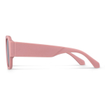 Zonnebril van gerecycled hard plastic met UV400-bescherming kleur rose paztel vierde weergave