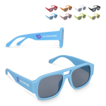 Zonnebril van gerecycled hard plastic met UV400-bescherming