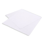 Sneldrogende polyester handdoek met sublimatie 200g/m² 70x140cm kleur wit tweede weergave
