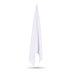 Sneldrogende polyester handdoek met sublimatie 200g/m² 70x140cm kleur wit derde weergave