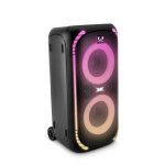 Draagbare speaker op wielen met multicolor licht Fresh'n Rebel 640W kleur zwart derde weergave
