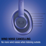 Over-ear koptelefoon met volumeregeling Fresh'n Rebel Clam Blaze 2 kleur blauw achtste weergave