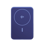 Powerbank met draadloos opladen Fresh'n Rebel 10.000mAh kleur blauw vierde weergave