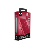 Powerbank met draadloos opladen Fresh'n Rebel 10.000mAh kleur rood