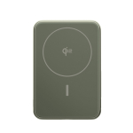Powerbank met draadloos opladen Fresh'n Rebel 10.000mAh kleur groen vierde weergave