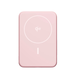 Powerbank met draadloos opladen Fresh'n Rebel 10.000mAh kleur roze vierde weergave