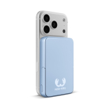 Powerbank met draadloos opladen Fresh'n Rebel 10.000mAh kleur lichtblauw tweede weergave
