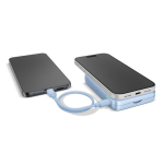 Powerbank met draadloos opladen Fresh'n Rebel 10.000mAh kleur lichtblauw zesde weergave
