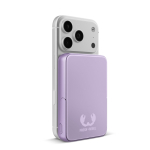 Powerbank met draadloos opladen Fresh'n Rebel 10.000mAh kleur lila tweede weergave