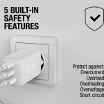 Snellader met USB-A en 2x USB-C Fresh'n Rebel 67W kleur lichtgrijs zesde weergave